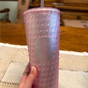 Starbucks Rose Textured Tumbler